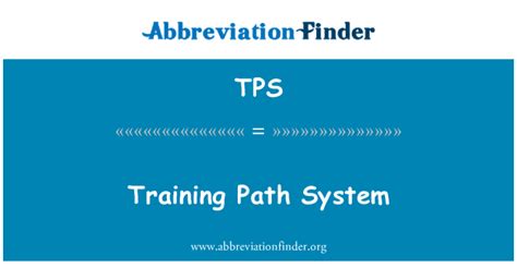 tps meaning software